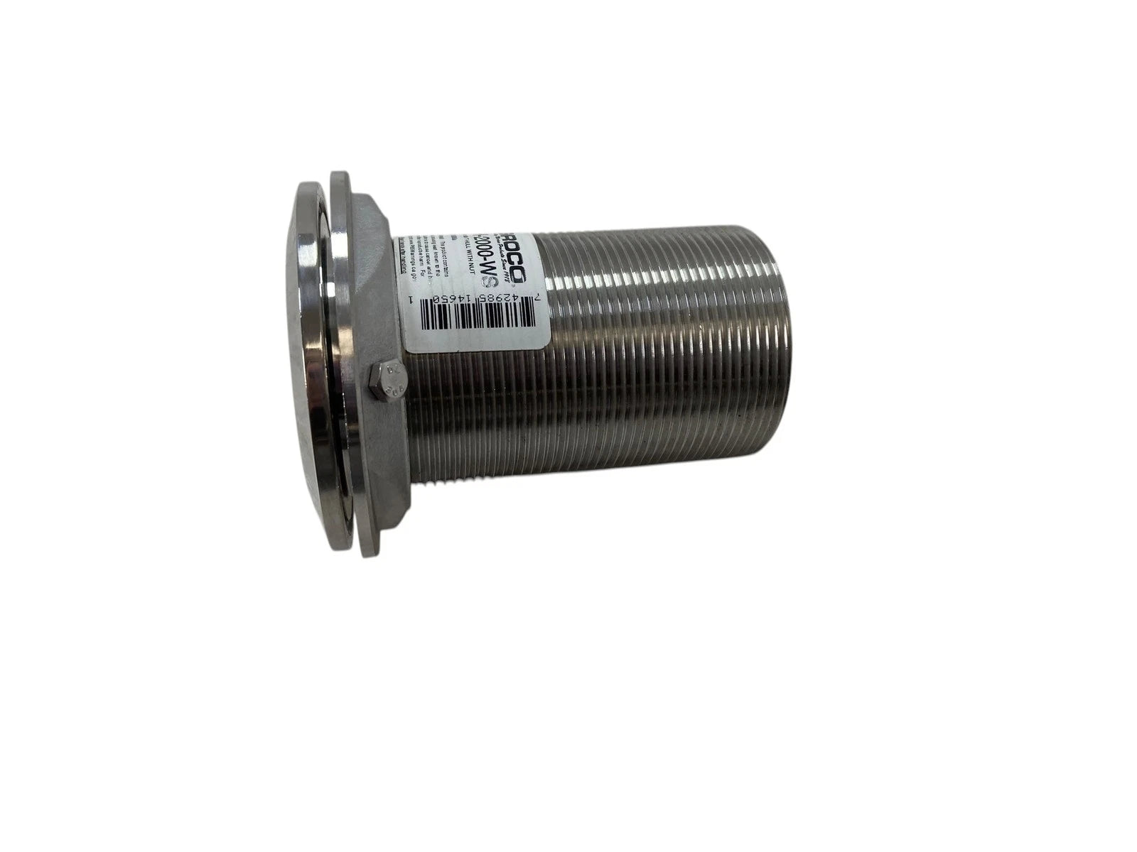 Groco 2" TH-2000-WS Stainless Steel Thru-Hull Fitting for Boats (N/A)