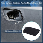 Front Right Washer Nozzle Cover Cap for Volkswagen Passat CC (2008–2012) Blue
