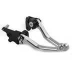 Silver CNC Pivot Clutch Brake Levers for Suzuki DRZ400S/SM/E (2000-2022)