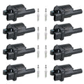 Set of 8 Ignition Coils & NGK Spark Plugs for Corvette Tahoe V8