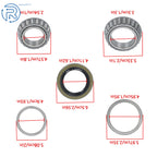 Set of 4 Trailer Wheel Hub Bearings Kits for 3500Lb Axle #84 (L44649/L68149)