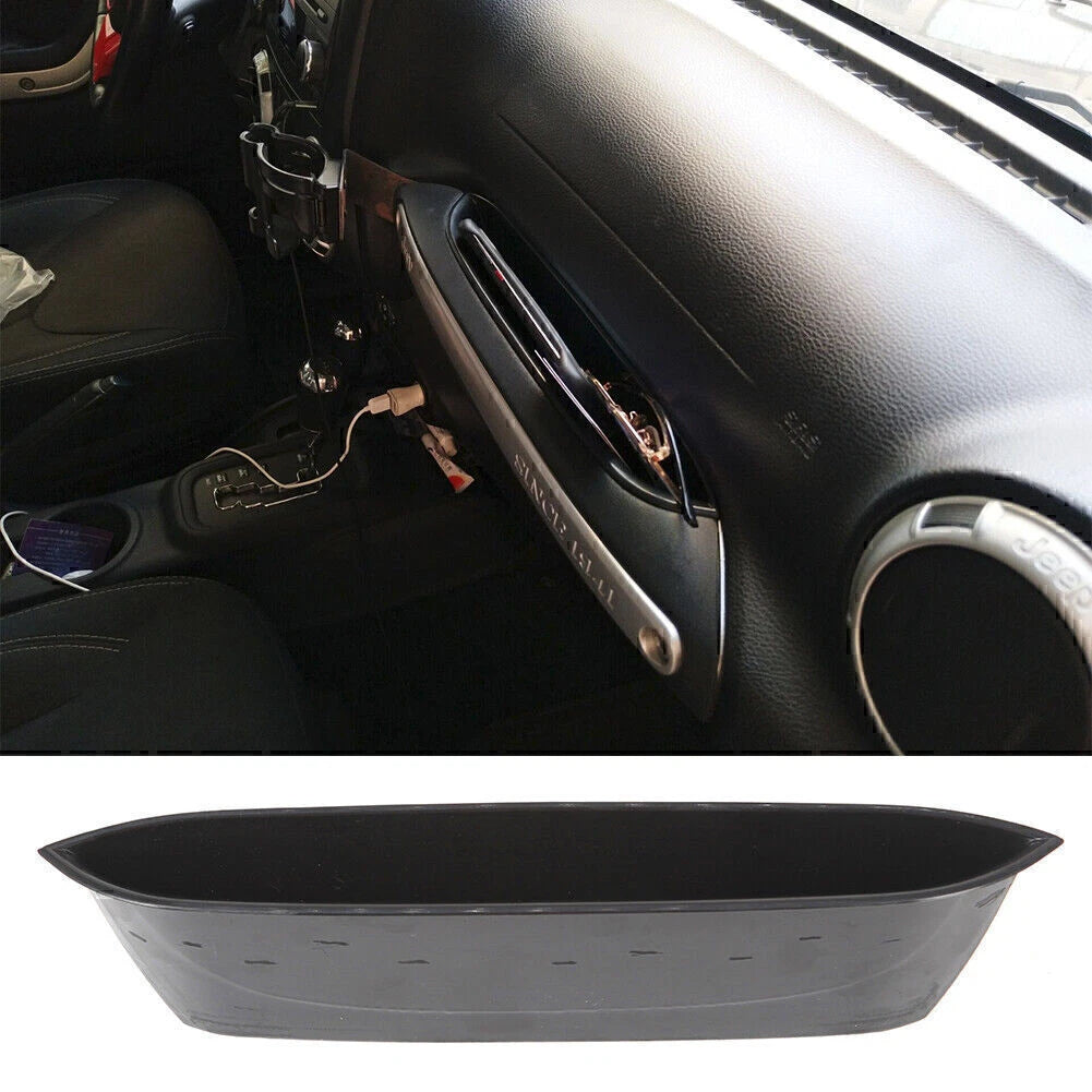Passenger Side Grab Handle Storage Tray for Jeep Wrangler JK (2011–2017)