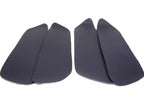 Set of 4 Door Panel Leather Covers for Ford Escape (2001–2007) Gray