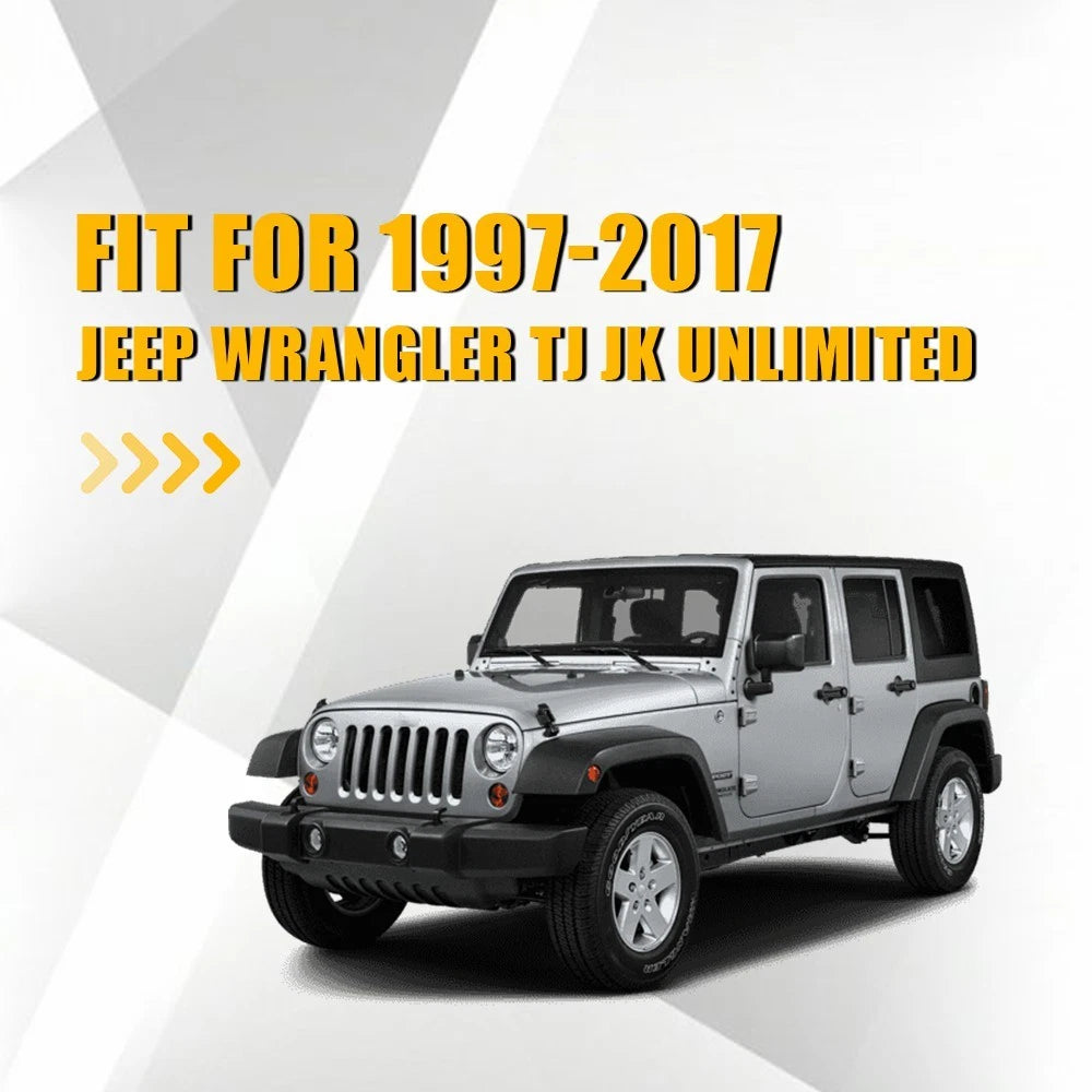 Hood Vent Scoop Cover for Jeep Wrangler TJ JK JKU (1997–2017)