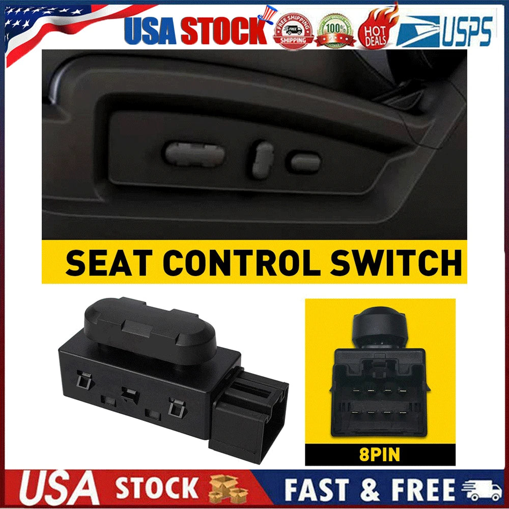 6 Way Power Seat Control Switch for Ford F150