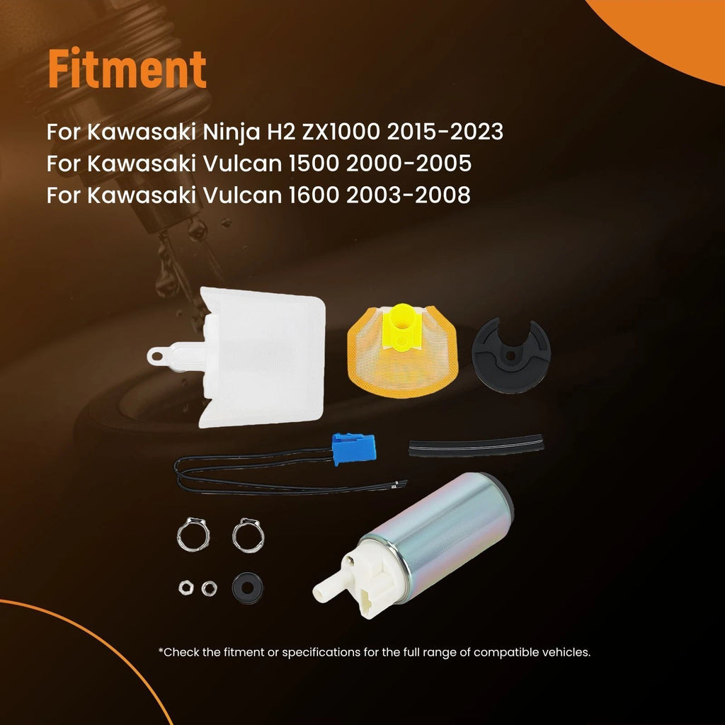 Fuel Pump for Kawasaki Ninja ZX10R (2004–2007), Vulcan 1500 (2000–2005) 49040-0007