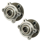 2PC Rear Wheel Hub and Bearing Assembly for 2013–2019 Ford Escape