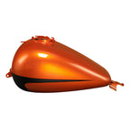 Fuel Gas Tank for Harley CVO Electra Glide (2008–Present) Scorched Orange/Black Denim