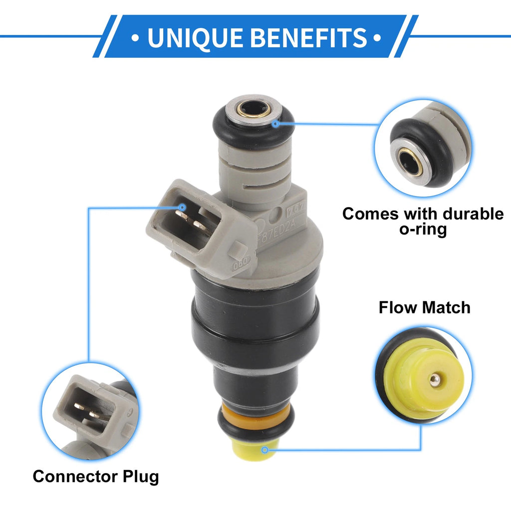 1 Pc Fuel Injector for Ford Ranger 2.3L-2.5L  No.F87ED2A/F87ED2B/F87ED2C