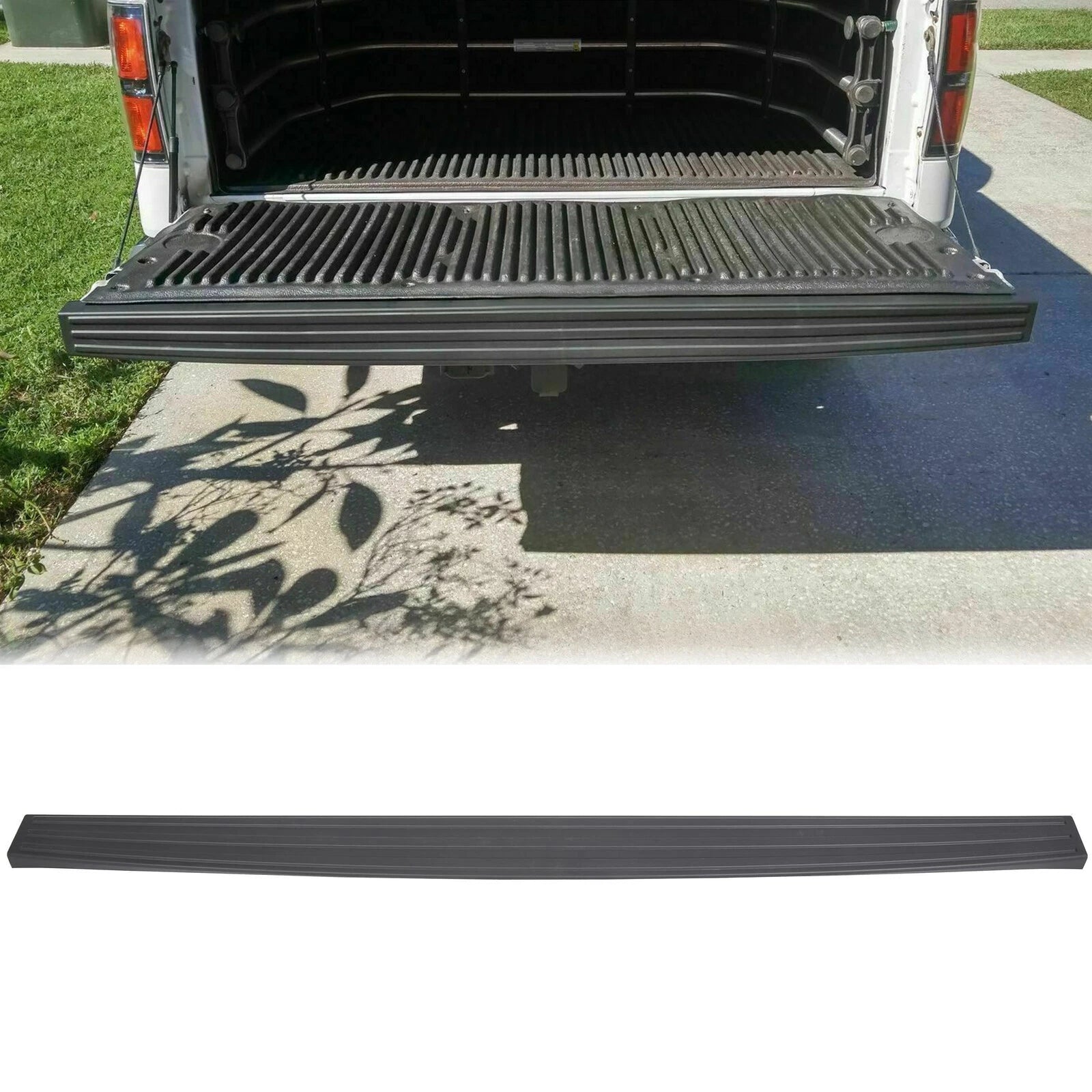 Tailgate Top Protector for Ford F150 (2009–2014) Black Plastic