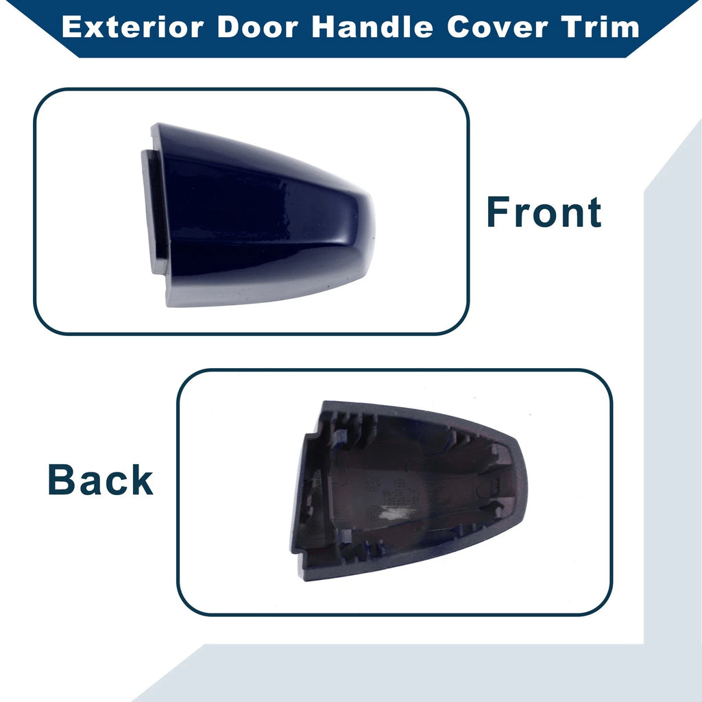 Exterior Door Handle Cover Trim for BMW X1 X2 X5 F15 X6 F16 (2014–2019) Deep Blue