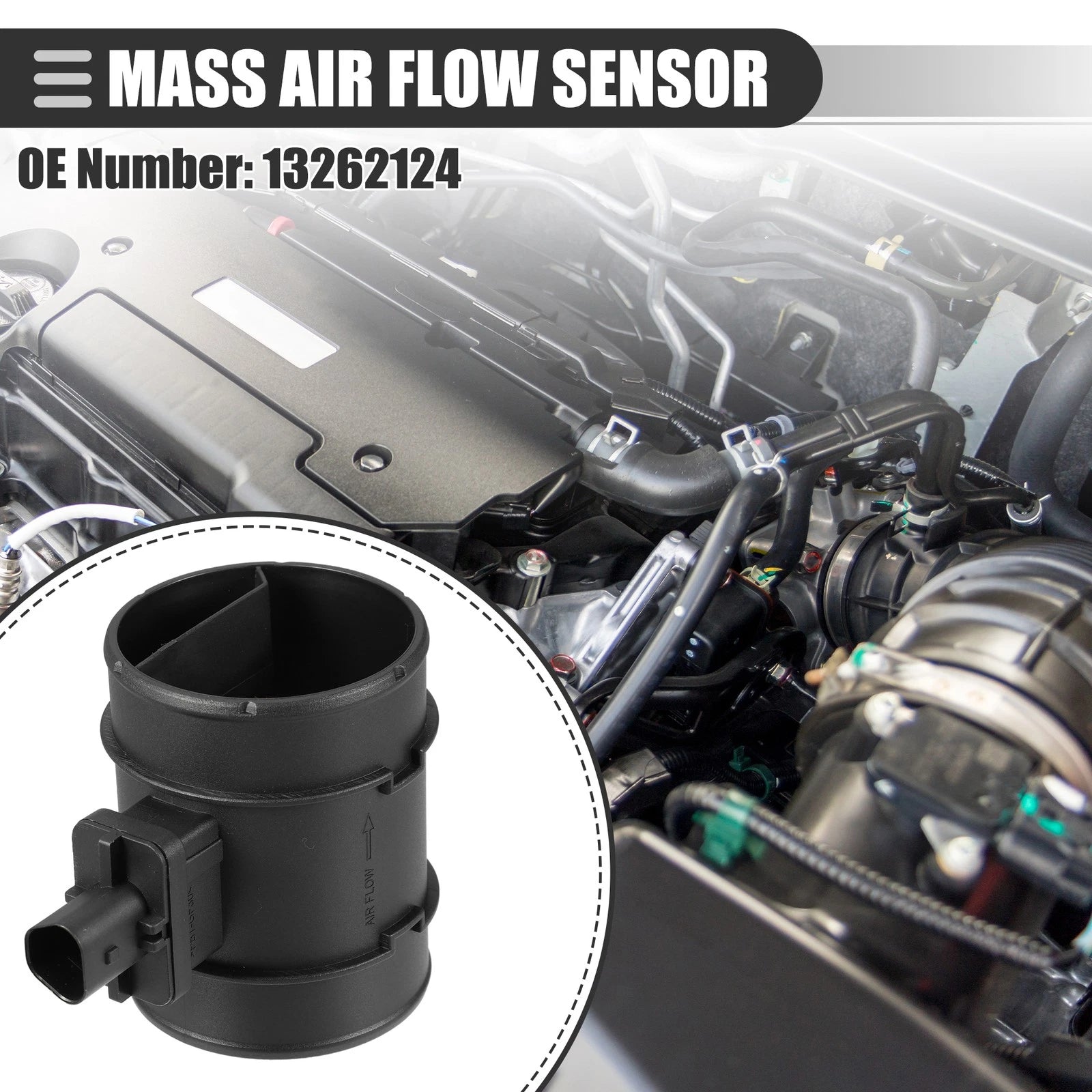 Auto Air Flow Sensor Meter for Chevrolet Aveo5 (2009–2011) No. 13262124