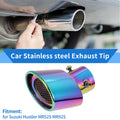 2.36" Exhaust Muffler Tip Pipe for Suzuki Hustler MR52S MR92S Multicolor