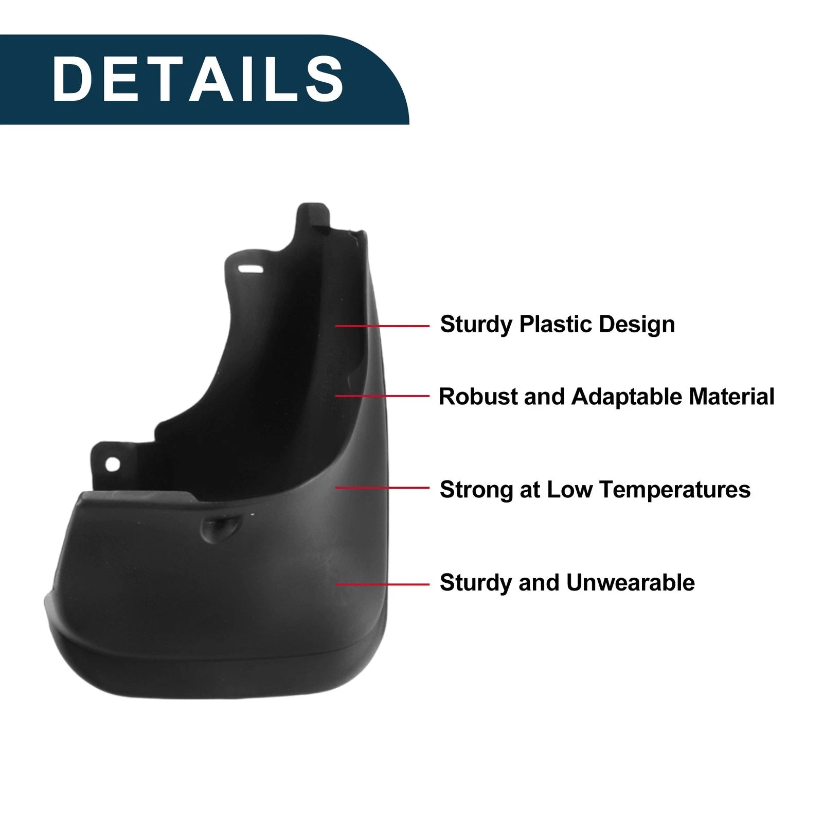 Set of 4 Mud Flaps Splash Guards for Toyota Corolla AE100 (1993–1997)