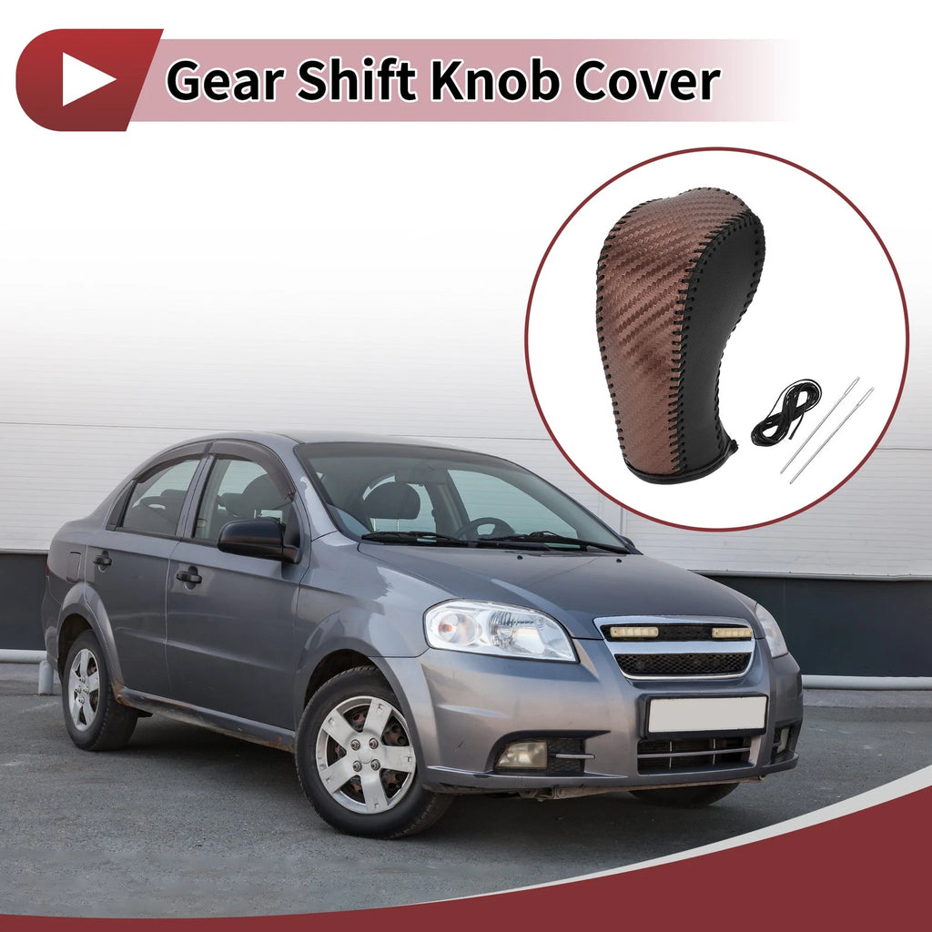 Carbon Fiber Gear Shift Knob Cover for Chevrolet Cruze (2011–2016)