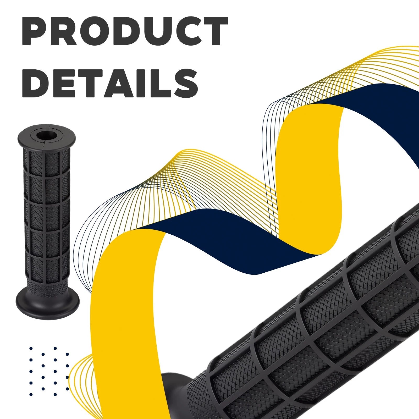 2X Handle Grips for Honda Foreman Rubicon 500 TRX500FA/FGA (2001–2007)