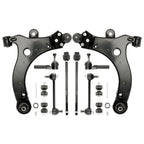 Front Lower Control Arm Ball Joint & Tie Rod for 2010–2013 Chevy Impala (10 Pcs)