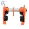 Dual Wheels I-Beam Trolley for Adjustable 65-190mm (2 Ton Capacity)