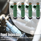 Set of 4 Fuel Injectors 23250-22040 for Toyota Corolla Matrix Celica MR2 (2003–2008)