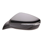 Replacement Ready to Paint Driver Power Door Mirror w/Puddle Lamp w/Heated Glass