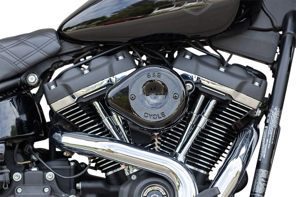 S&S Cycle Mini Teardrop Stealth Air Cleaner Kit for Harley (170-0436C)