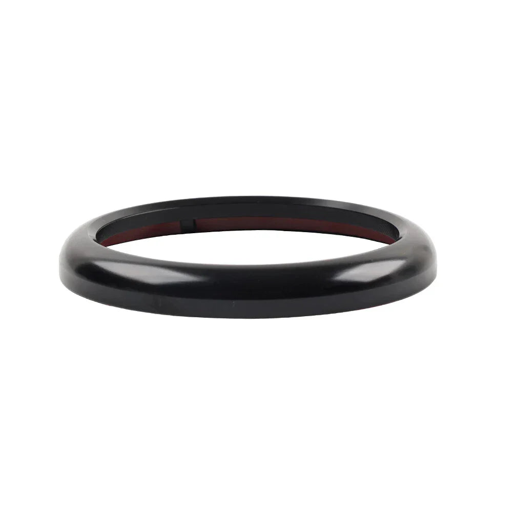 Black Stopwatch Compass Cover Ring for Porsche 911 718 Boxster Cayenne Macan