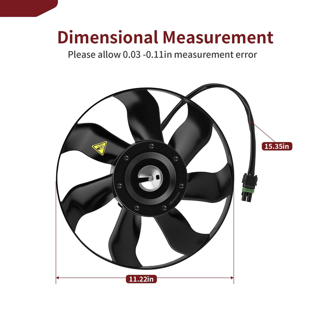 Radiator Cooling Fan for Can-Am Maverick Max 1000, Renegade 1000 (2013–2023) 709200564