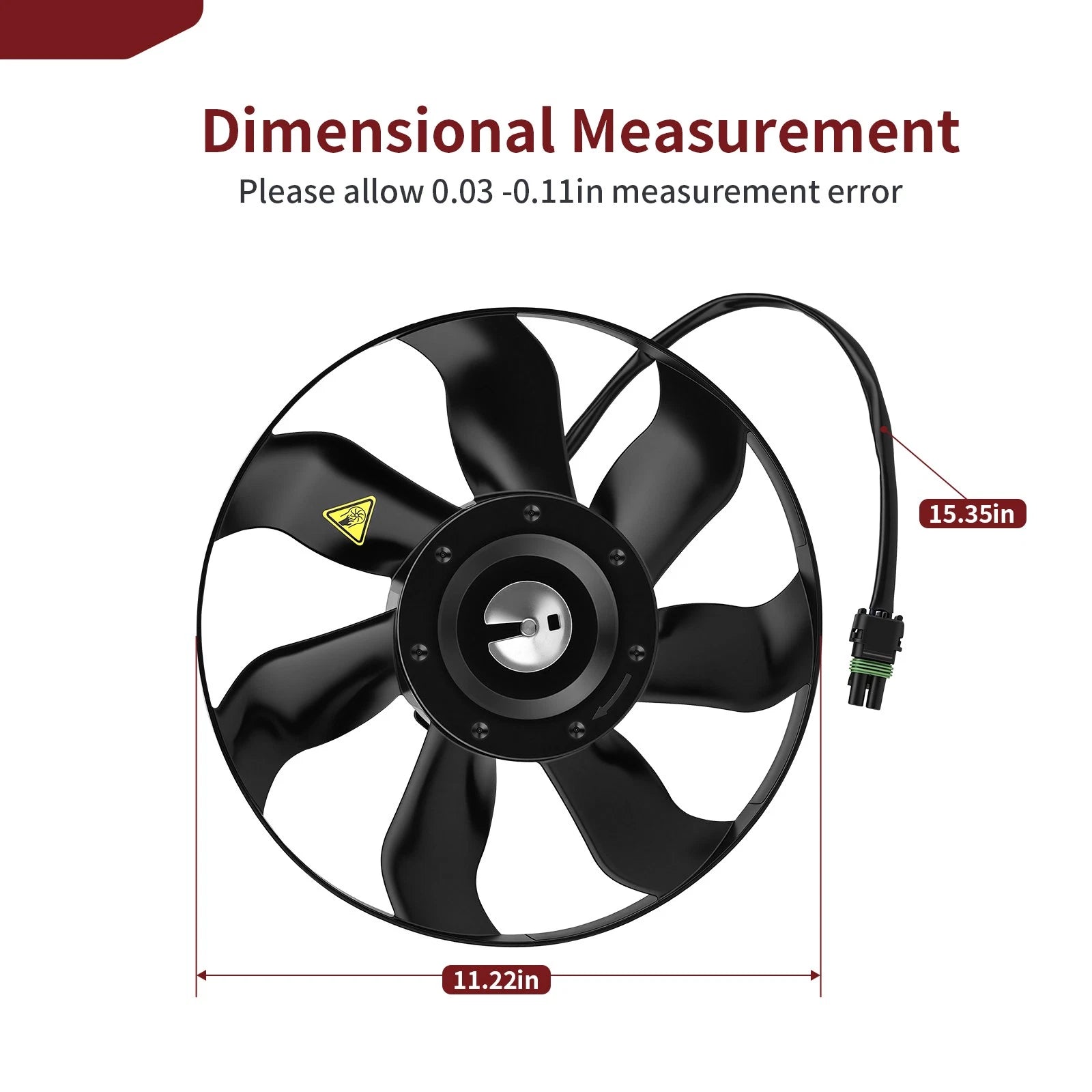 Radiator Cooling Fan for Can-Am Maverick Max 1000, Renegade 1000 (2013–2023) 709200564