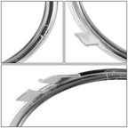 Fog Light Trim for Audi A5 (2008–2012) - Driver Left, Smooth Chrome