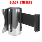 Stainless Steel Retractable Queue Barrier Strip for Universal Use (1pc)