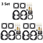 3X Carburetor Repair Rebuild Kit for Volvo Penta AQ BB (856472)