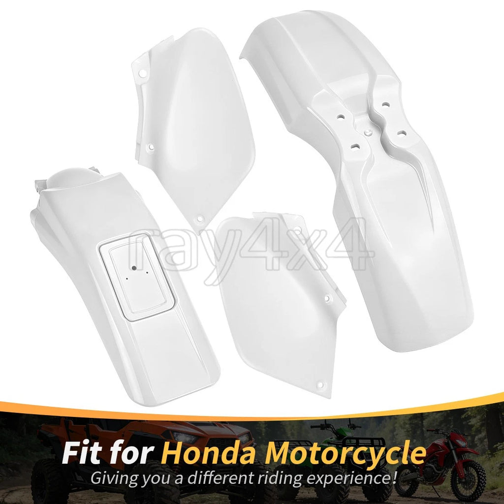 Front and Rear Fender Set & Side Panel Covers for Honda XR250R XR400R (1996–2004)