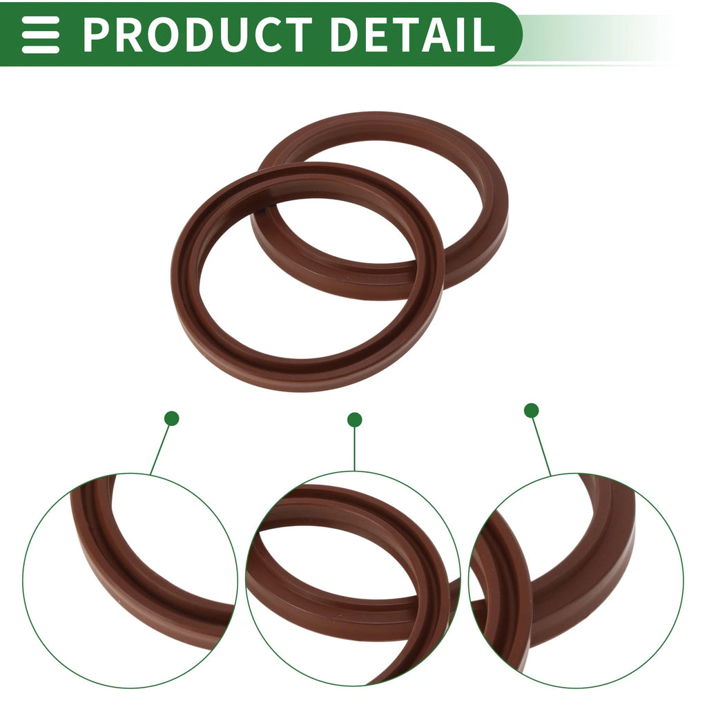 Set of 5 Oil Seal Rotary Shaft Seal FKM Rubber 50x60x5.5mm