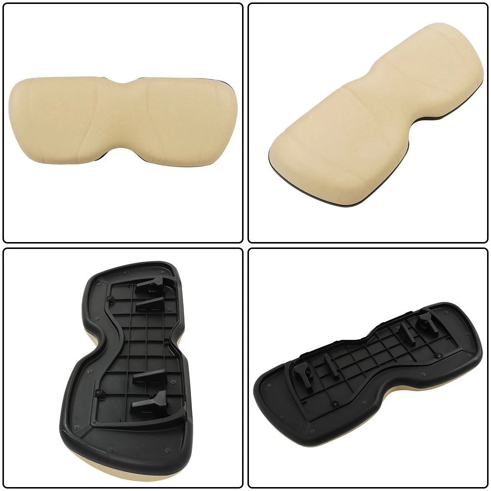 Beige Backrest Seat Cushion for Club Car Precedent Golf Carts (2004-Up)