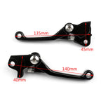 CNC Brake Clutch Levers for Yamaha YZ250F YZ426F YZ450F (2009–2014)