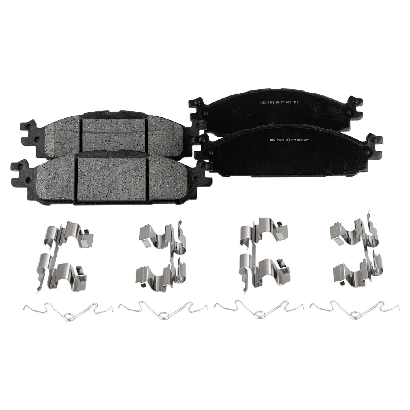 Brake Disc and Pad Kit for Lincoln MKT (2013–2019) Front and Rear