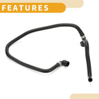 Car Engine Radiator Hose for BMW F20 F21 Rubber Black (2014-2019)