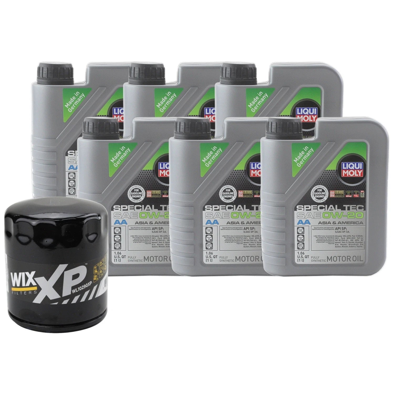 6L Liqui Moly SpecialTec AA 0W20 Engine Oil Change Kit for Acadia Envision (2017–2023)