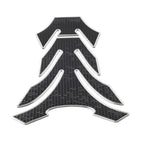 Silver Motorcycle Fuel Tank Pad Cover Protector Decal Grip