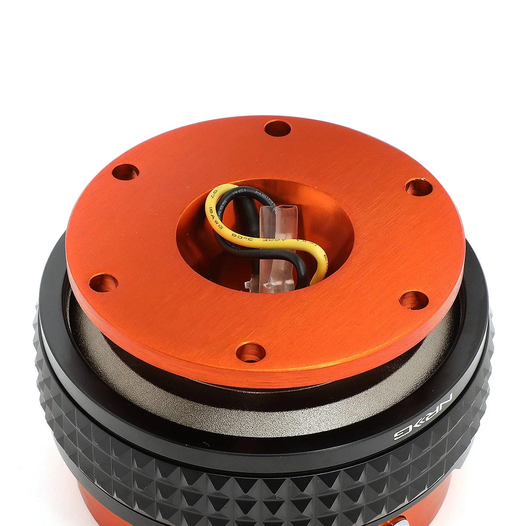 NRG Innovations SRK-210OR-BK Quick Release Kit for