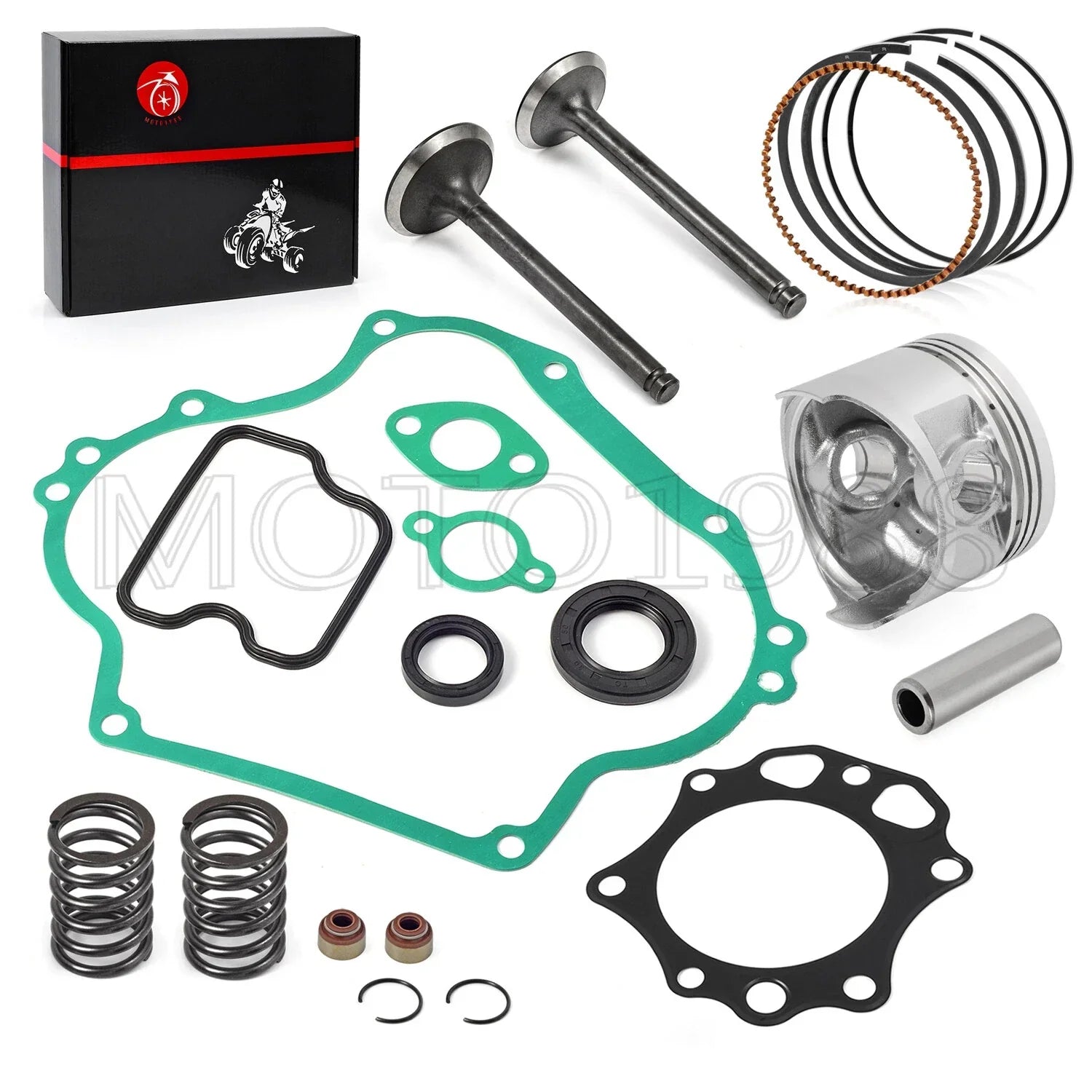Piston Kit / 0.25mm Oversize / Gasket Valve for Club Car Golf Cart DS Predent FE290