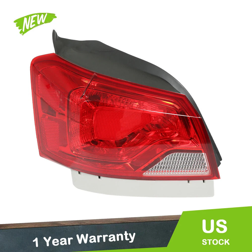 Tail Light for Chevrolet Impala (2014–2020) Halogen Left Outer Lamp