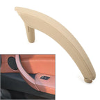 Beige Door Trim Pull Handle Right Side Real Leather for BMW X5 X6 (2007-2013)
