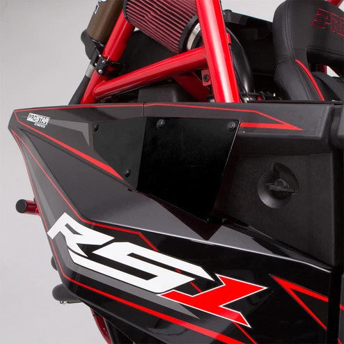 HMF Racing Radiator Scoops for Polaris RZR RS1 (2018–2023) - Black