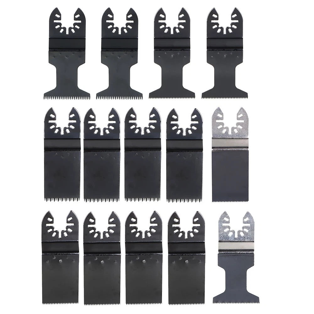 Set of 14 Oscillating Multi Tool Saw Blades for Various Models