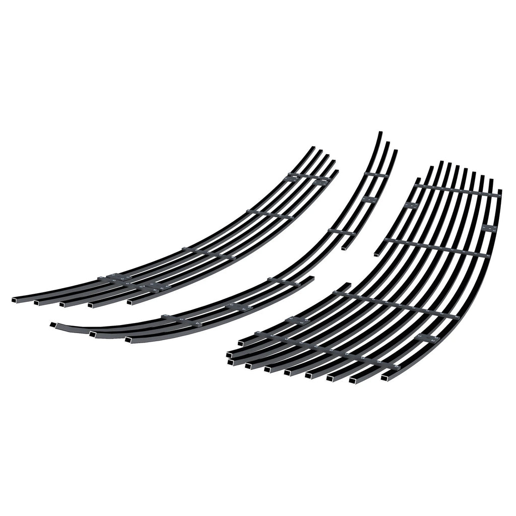 Stainless Black Billet Grille Combo for Chevy Malibu (2014-2016)