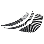 Stainless Black Billet Grille Combo for Chevy Malibu (2014-2016)