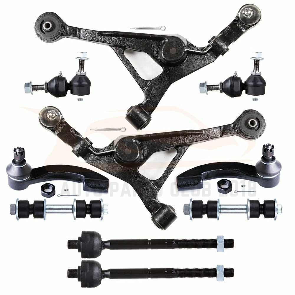 Set of 10 Front Lower Control Arms Tie Rods for Chrysler Sebring (2001–2006)