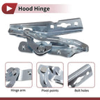 Hood Hinge for Ford Ecosport (2013–2016) Left Side, 1 pcs
