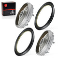 Front Brake Drum Hub & Seal 2 x for Honda Rancher 350 (2000–2006)